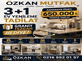 90 m2 Ev Tadilatı Fiyatı 650 bin